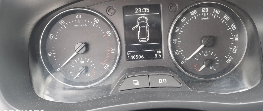 Skoda Fabia cena 18900 przebieg: 140000, rok produkcji 2013 z Ziębice małe 29
